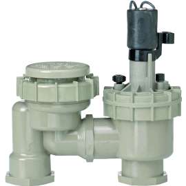 Lawn Genie L7010 Anti-Siphon Valve with Flow Control, 1 in, FNPT, 150 psi Pressure, 0.25 to 30 gpm, PVC Body