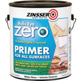ZINSSER Bulls Eye 249020 Primer and Sealer, White, 1 gal
