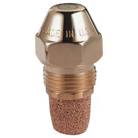 DELAVAN NOZ110-60A Oil Burner Nozzle, 60 deg Spray, Hollow-Air, 1.1 gph, Brass