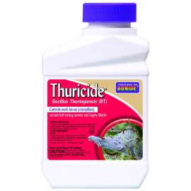Bonide 803 Thuricide Bacillus Thuringiensis, Liquid, 1 pt Bottle