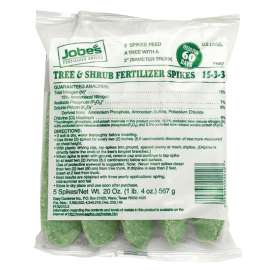 Jobes 02010 Fertilizer Spike Bag, Spike, Light Green, Slight Ammonia Bag