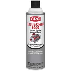 CRC Lectra-Clean 3000 1750520 Electric Parts Cleaner, Liquid, 20 oz Can, Colorless