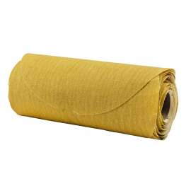 NORTON Stick & Sand 07660749240 Disc Roll, 6 in Dia, Coated, P220 Grit, Very Fine, Aluminum Oxide Abrasive