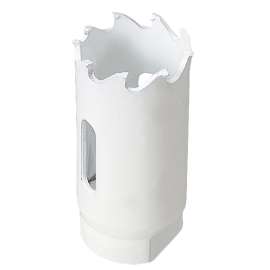 Lenox 3021414CT Hole Saw, 7/8 in Dia, 1-3/4 in D Cutting, 5/8 in Arbor, 3 TPI, Carbide Cutting Edge