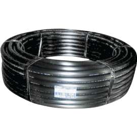 CRESLINE 18115 Pipe Tubing, 1 in, Plastic, Black, 100 ft L