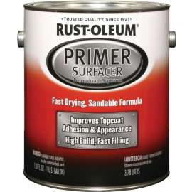 RUST-OLEUM AUTOMOTIVE 249332 Primer Surfacer, Light Gray, Liquid, 1 gal