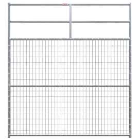 Behlen Country 40109088 Deer Gate, 8 ft L, 96 in H, Galvanized