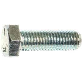 MIDWEST FASTENER 53388 Cap Screw, 5/8-11 Thread, 2 in L, Coarse Thread, Hex Drive, Zinc, 15 PK