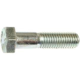 MIDWEST FASTENER 53390 Cap Screw, 5/8-11 Thread, 2-1/2 in L, Coarse Thread, Hex Drive, Zinc, 15 PK