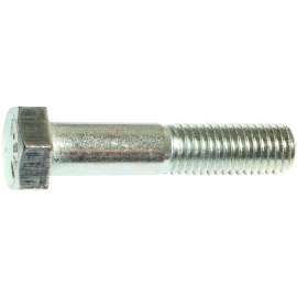 MIDWEST FASTENER 53391 Cap Screw, 5/8-11 Thread, 3 in L, Coarse Thread, Hex Drive, Zinc, 15 PK