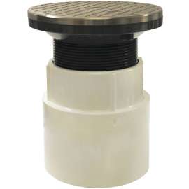 Oatey 74168 Cleanout Adapter, 4 in, PVC