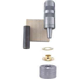 GENERAL 71260 Grommet Kit, Brass, Black Oxide