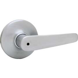 Weiser Kim Series 9GLC3310-043 Privacy Lever, 3-5/8 in L Lever, Satin Chrome