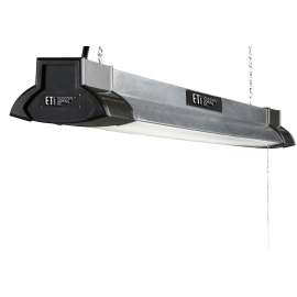 ETI Bluetooth 54569143 Shop Light with Bluetooth Speakers, LED Lamp, 50 W, 120 V, 3500 Lumens