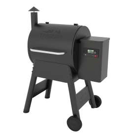 Traeger Pro 575 TFB57GLE Pellet Grill, 36000 Btu, 572 sq-in Primary Cooking Surface, Smoker Included: Yes, Black