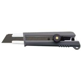 OLFA Comfort-Grip Series 9043 Ratchet-Lock Utility Knife, 25 mm W Blade, Stainless Steel Blade, Cushion-Grip Handle