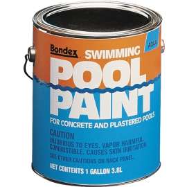 ZINSSER 260539 Pool Paint, Matte, Blue, 1 gal