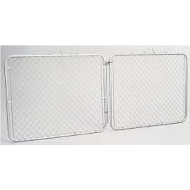 Stephens Pipe & Steel GTB12072 Chain-Link Drive Gate, 10 ft W Gate, 72 in H Gate