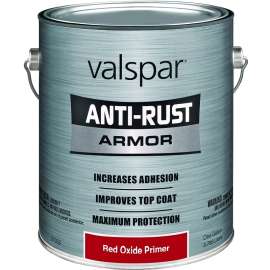 Valspar 044.0021851.007 Primer, Galvanized, Red Oxide, 1 gal