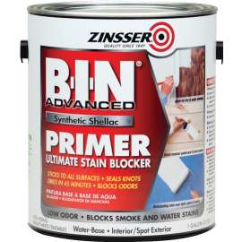 ZINSSER 270976 Primer, Flat, White, 1 gal, Can