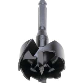 Milwaukee 48-25-2252 Drill Bit, 2-1/4 in Dia, 6 in OAL, 7/16 in Dia Shank, Hex Shank