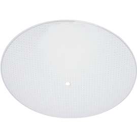 Westinghouse 8181900 Light Diffuser, Circle, Glass, Clear