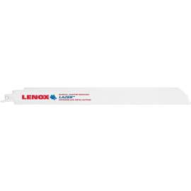 Lenox LAZER 24910T12114R Reciprocating Saw Blade, 1 in W, 12 in L, 14 TPI