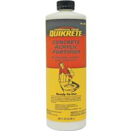 Quikrete 861014 Concrete Acrylic Fortifier, Liquid, 1 qt Bottle