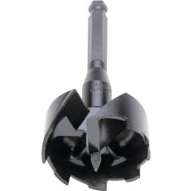 Milwaukee 48-25-2122 Drill Bit, 2-1/8 in Dia, 4-1/2 in OAL, 7/16 in Dia Shank, Hex Shank