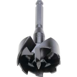 Milwaukee 48-25-1752 Drill Bit, 1-3/4 in Dia, 6 in OAL, 7/16 in Dia Shank, Hex Shank