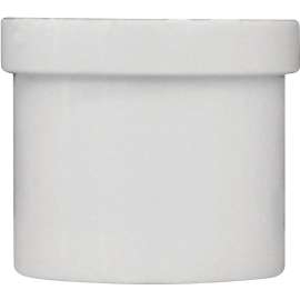 GENOVA 31830 Pipe Plug, 1 in Spigot, White