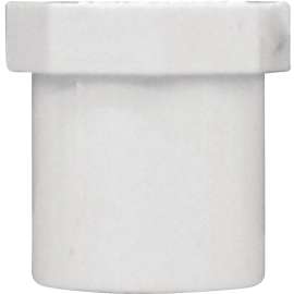 GENOVA 31825 Pipe Plug, 1/2 in Spigot, White