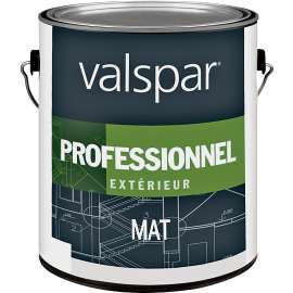 Valspar 12600 Professional Latex Paint, 1 gal, 400 sq-ft/gal, Light Base