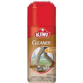 Kiwi 70084 Suede and Nubuck Cleaner, Transparent, 4.25 oz, Aerosol Can Container