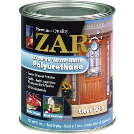 ZAR 32712 Polyurethane, Liquid, Amber, 1 qt, Can