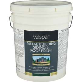 Valspar 027.0004261.008 Building Roof and Siding Finish, Semi-Gloss, Classic Green, 5 gal