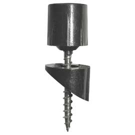 Nuvo Iron SMSRA Stair Rail Connector, Steel