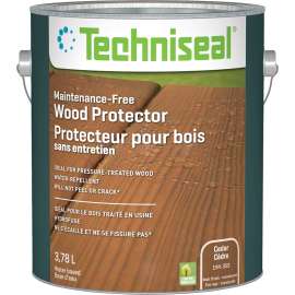 Techniseal 144-353 Wood Protector, Cedar, 3.78 L