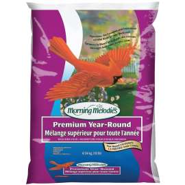 Morning Melodies 409-202 Wild Bird Food, 4.54 kg Poly Woven Bag
