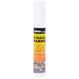 Forney 70853 Solvent Based Window Marker, White