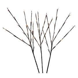 Holiday Bright Lights LED-TWIG60-WWTW Twig Light, LED Lamp