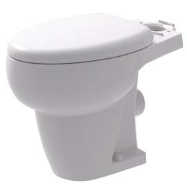 THETFORD 42770 Toilet Bowl, Elongated, 1 gpf Flush, Vitreous China, White, Floor Mounting, 11-1/2 in H Rim
