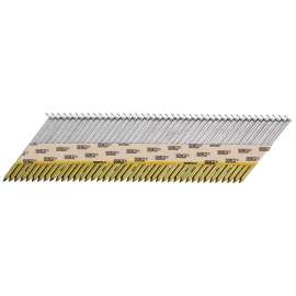 SENCO G621ASBXN Collated Nail, 2 in L, Galvanized, Full Round Head, Ring Shank
