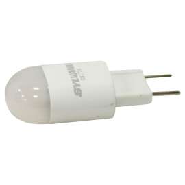 Sylvania 74662 Ultra LED Bulb, Specialty, T6 Lamp, 20 W Equivalent, G8.5 Lamp Base, Frosted, 3000 K Color Temp