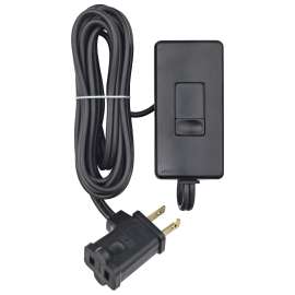 Leviton TBL03-10E Tabletop Dimmer, 120 VAC, 150 W LED and CFL Rating, 300 W Incandescent, Black