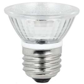 Feit Electric BPQ50MR16/FL/S/CAN Halogen Bulb, 50 W, Medium E26 Lamp Base, MR16 Lamp, 490 Lumens