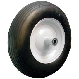 Laser 42487 Wheelbarrow Assembly, 480 mm x 400 mm x 8 in in Tire, 480 mm Dia Tire, 400 mm W Tire