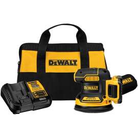 DeWALT XR DCW210D1 Random Orbit Sander, Battery Included, 20 V, 2 Ah