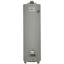 Reliance 6 30 UNORT Gas Water Heater, Natural Gas, 30 gal Tank, 62 gph, 33000 Btu BTU, 0.59 Energy Efficiency