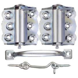 Ideal Security SK922 Hardware Set, Brass, 4-Piece